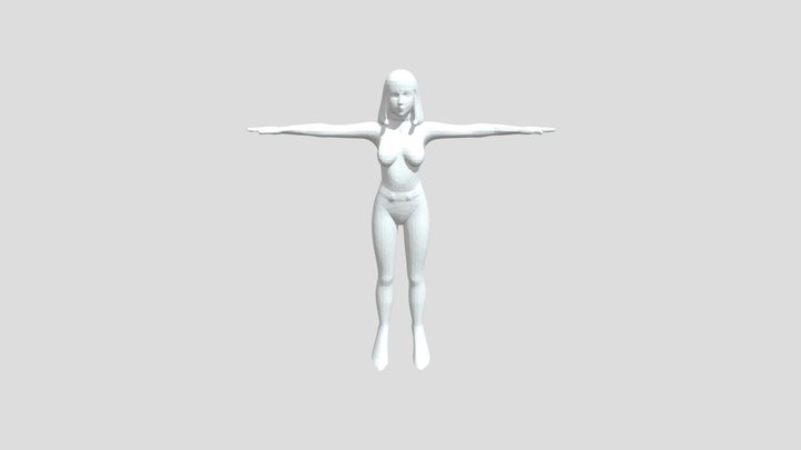 girl_1 3D Model