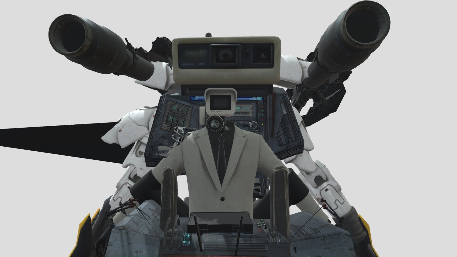 Upgraded Mech Cameraman - Download Free 3D model by ...