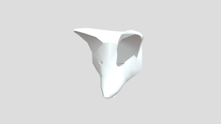 Over Ear Fox Head And Tail Earring Right Tail – Modelo 3D gratuito STL