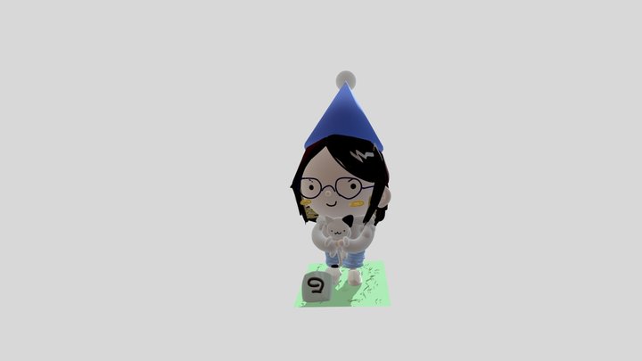 HY Kim Self Portrait. (Assessment work) 3D Model