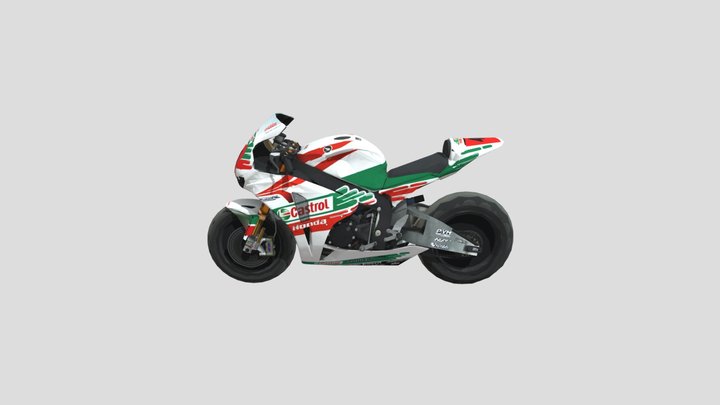 Motorcycle 3D Model