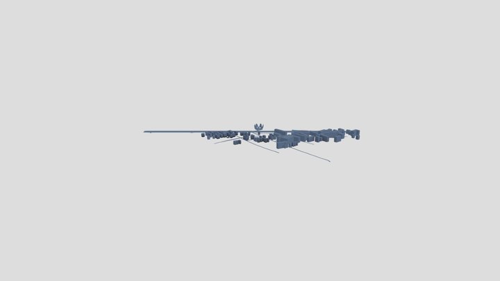Manybuildings 3D Model