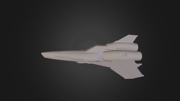 Spaceship 3D Model