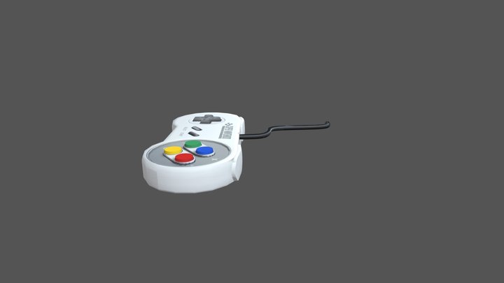 controller 3D Model