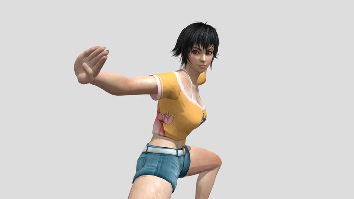 Pai Chan - Win Pose 3 3D Model