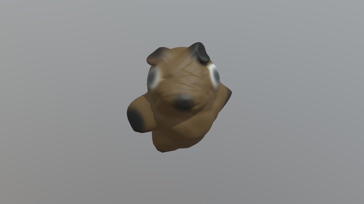 Dog Friend 3D Model