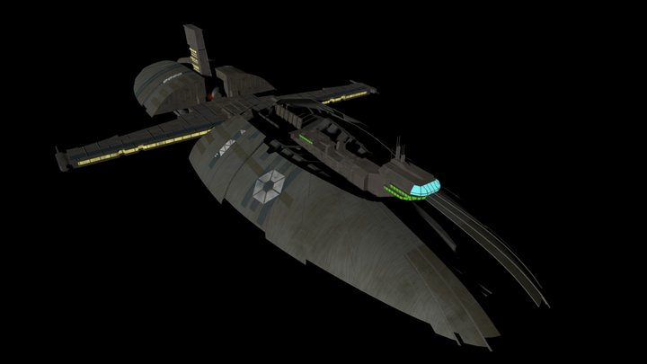 Star Wars The Clone Wars Munificent (S5-7 Style) 3D Model