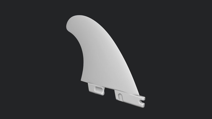 Supboard fin 3D Model