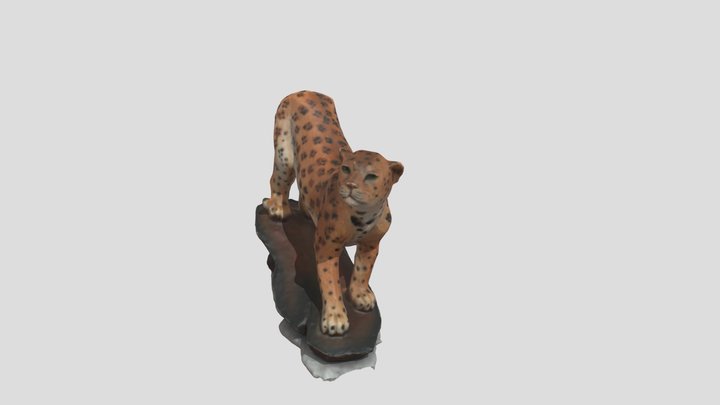 Leopard 3D Model