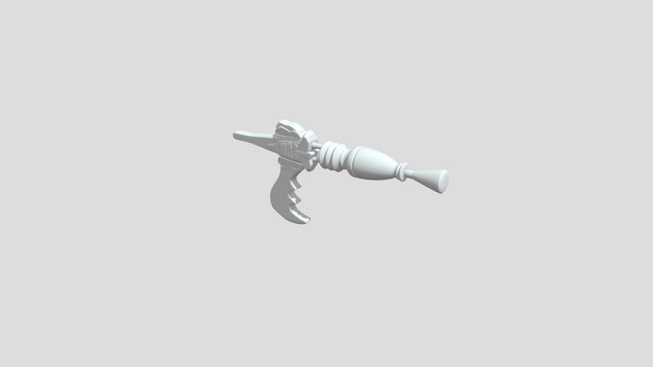 Ambassador Pistol 3D Model