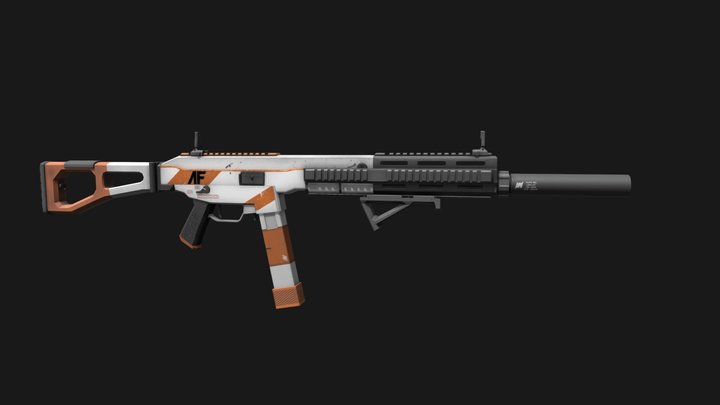 UMP45 (ver. Asimov) 3D Model