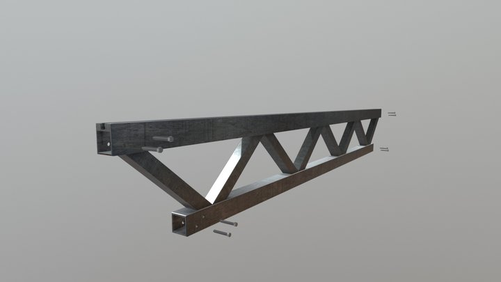 truss middle 3D Model