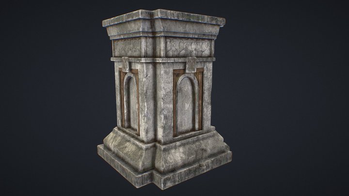 Pedestal 3D Model