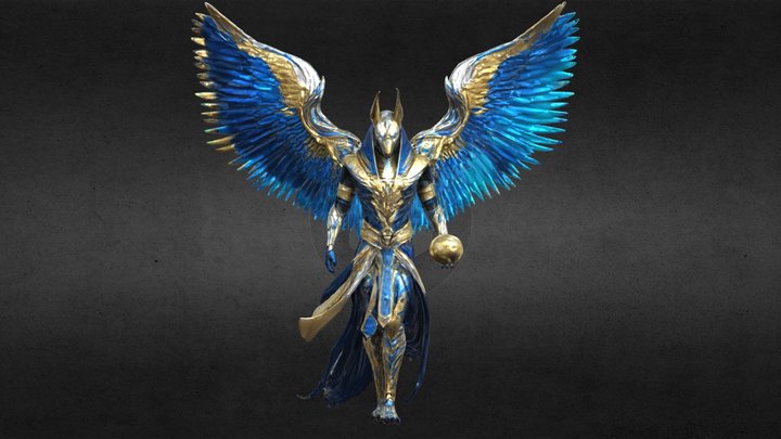 Anubis Ascends 3D Model