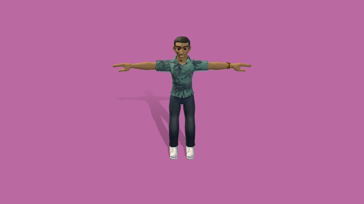Tommy Vercetti 3D Model