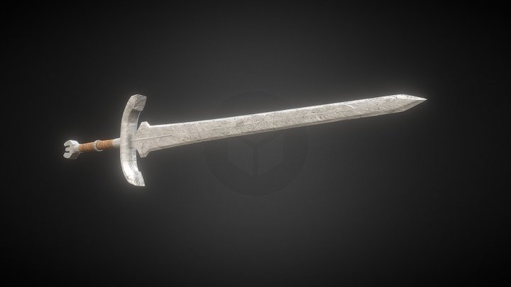 TESV: Skyrim - Iron Greatsword 3D Model
