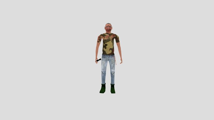 The Twins: Buck 3D Model