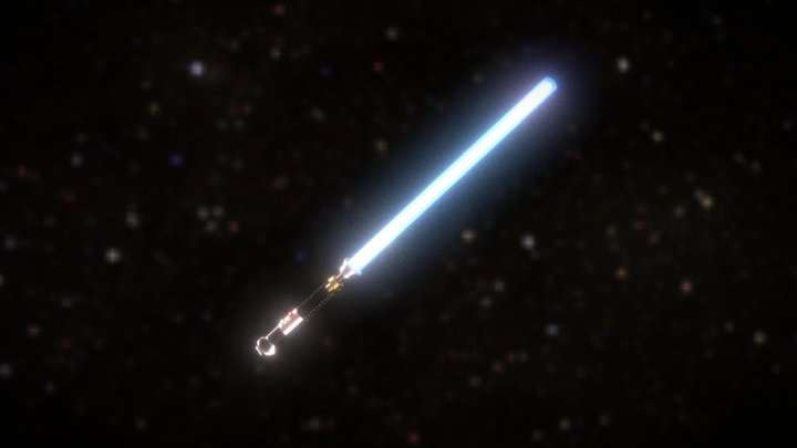 Obiwan's Light saber 3D Model