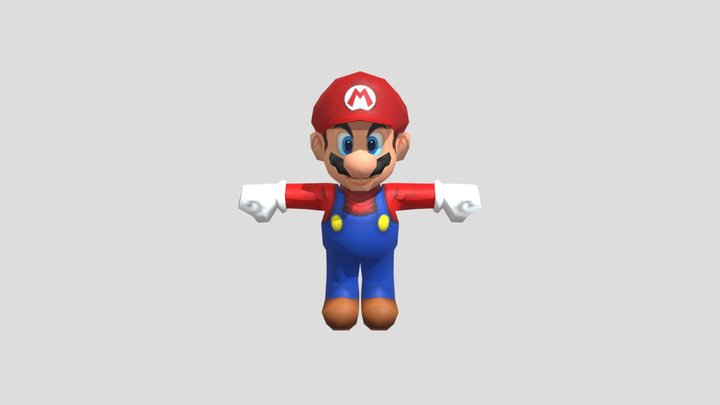 Mario 3D Model