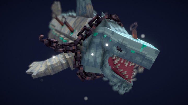 Megalodon - Boss [BlockBench] 3D Model
