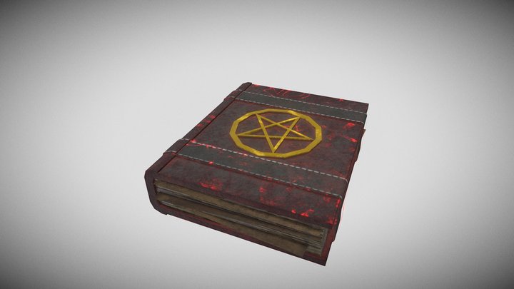 GART130 Spell Book 3D Model