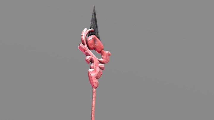 Lanza colorada (Red Spear) 3D Model
