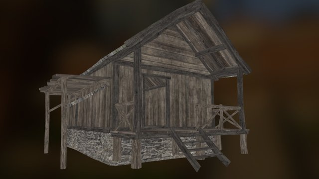 hut test  work 3D Model
