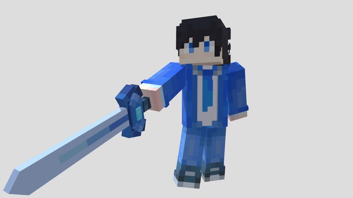 minecraft skin zijin 3D Model