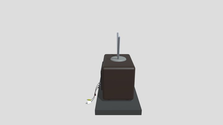 TV (Draft) 3D Model