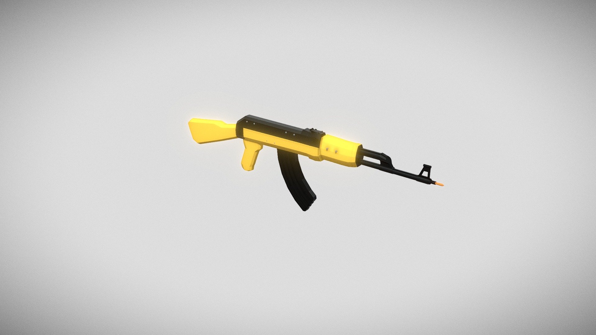Low Poly Ak47