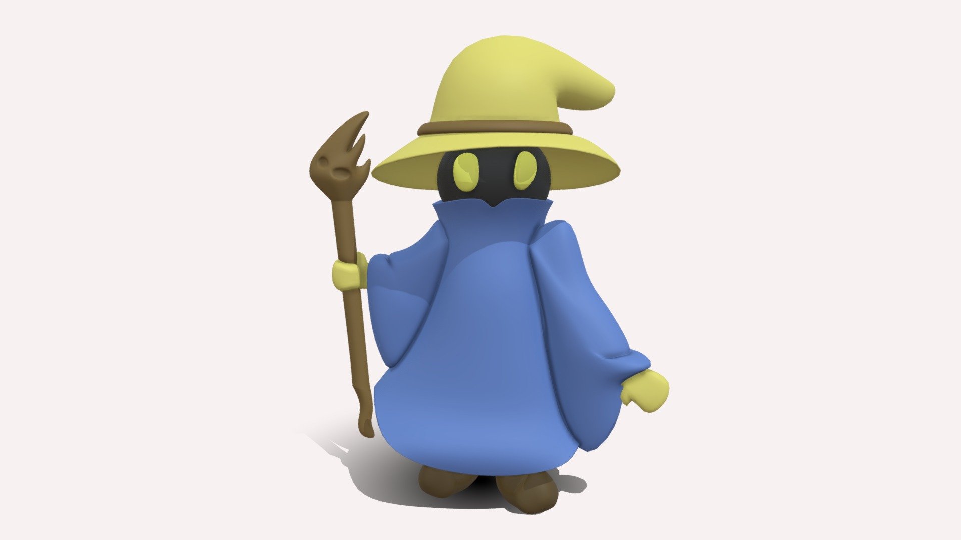 BLACK MAGE - FINAL FANTASY - Download Free 3D model by Daniele Cocchi ...