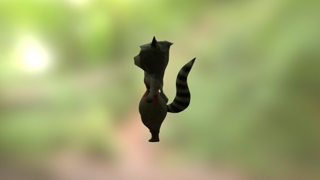 Reaper Raccoon - 3D model by Lori (@loria) [23b0b94] - Sketchfab