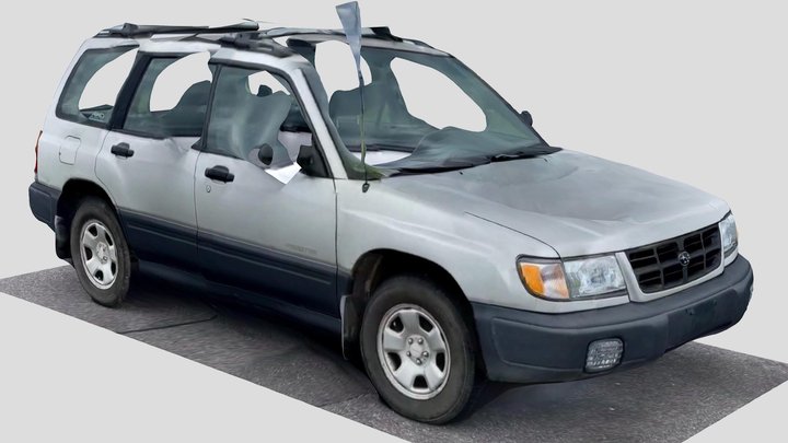Photoscanned Subaru Forester