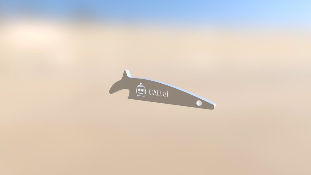 CAD.ai - Bottle Opener