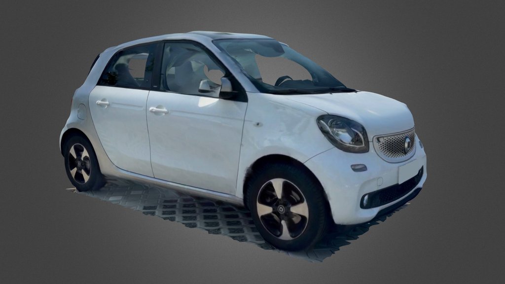 3D Scanned Smart Forfour (2014) [Free]