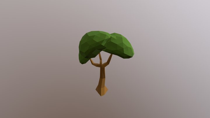 Low Poly Tree ver. 2 3D Model