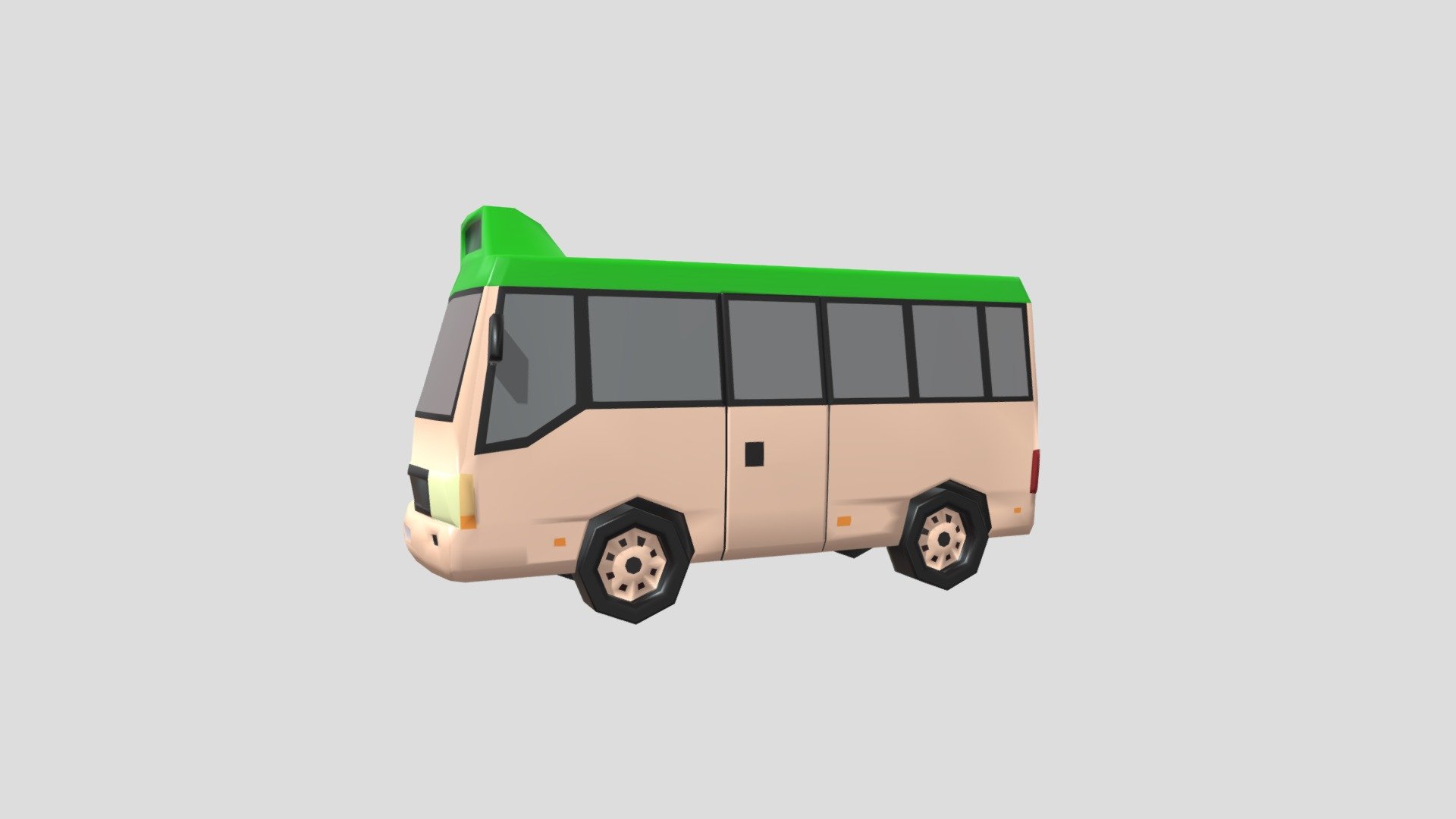 Minibus 3D Model