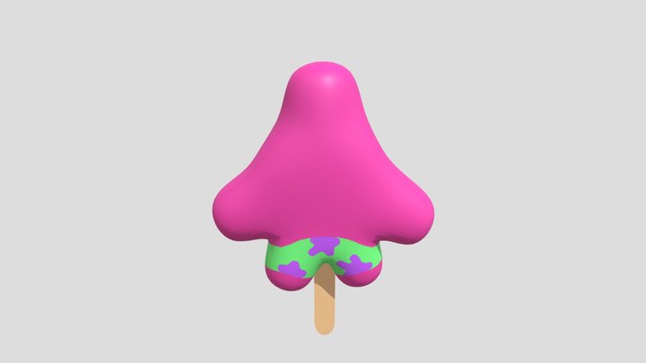Patrick Ice Cream 3D Model