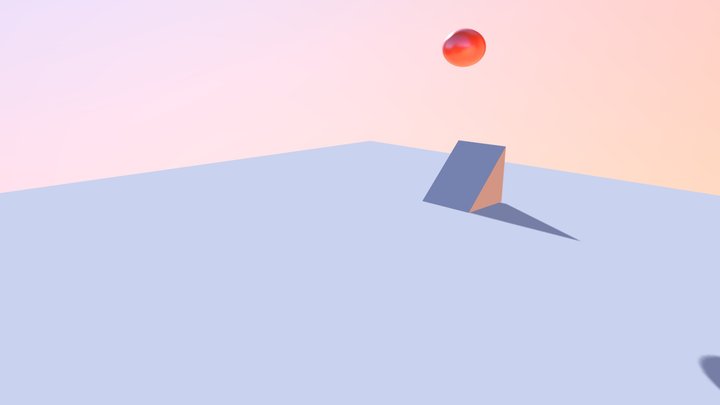 BallBounceSlope 3D Model