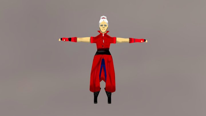 Male Template 2 3D Model