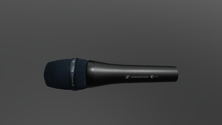 Sennheiser e965 3D Model