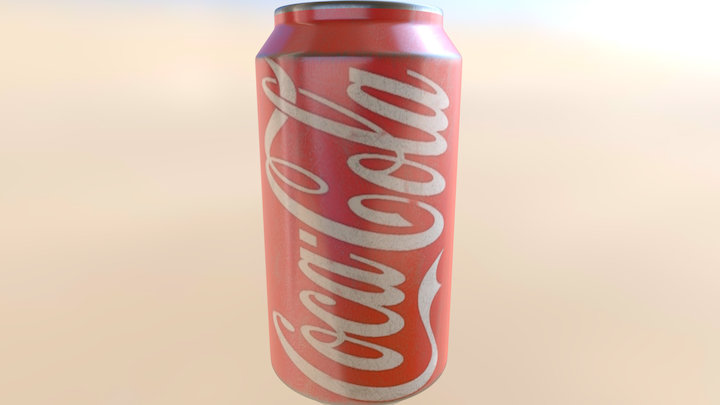 Coke can 3D Model