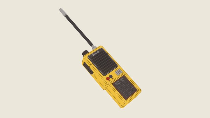 Walkie talkie 3D Model