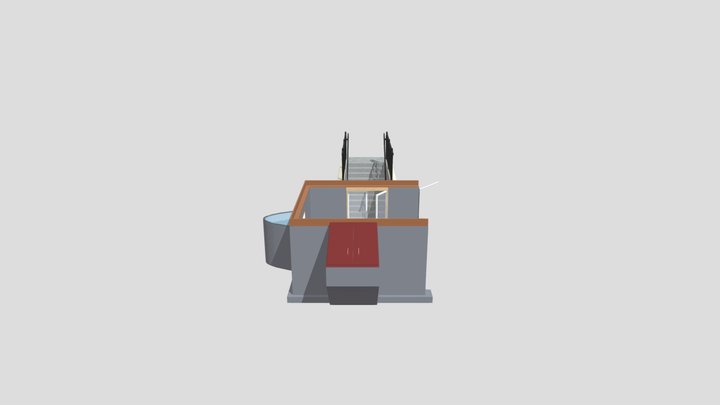 3 Basement Egress Types 3D Model