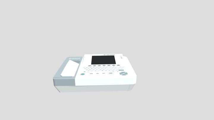 Electrocardiografo Edan ® Ecg Se-1200 3D Model