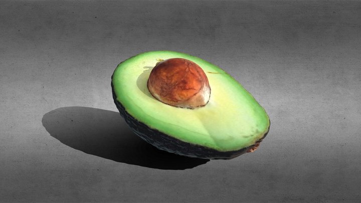 Avocado 3D Model