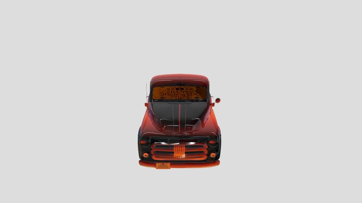 Dodge_B-Series_Pickup_1953_Halloween_Special 3D Model