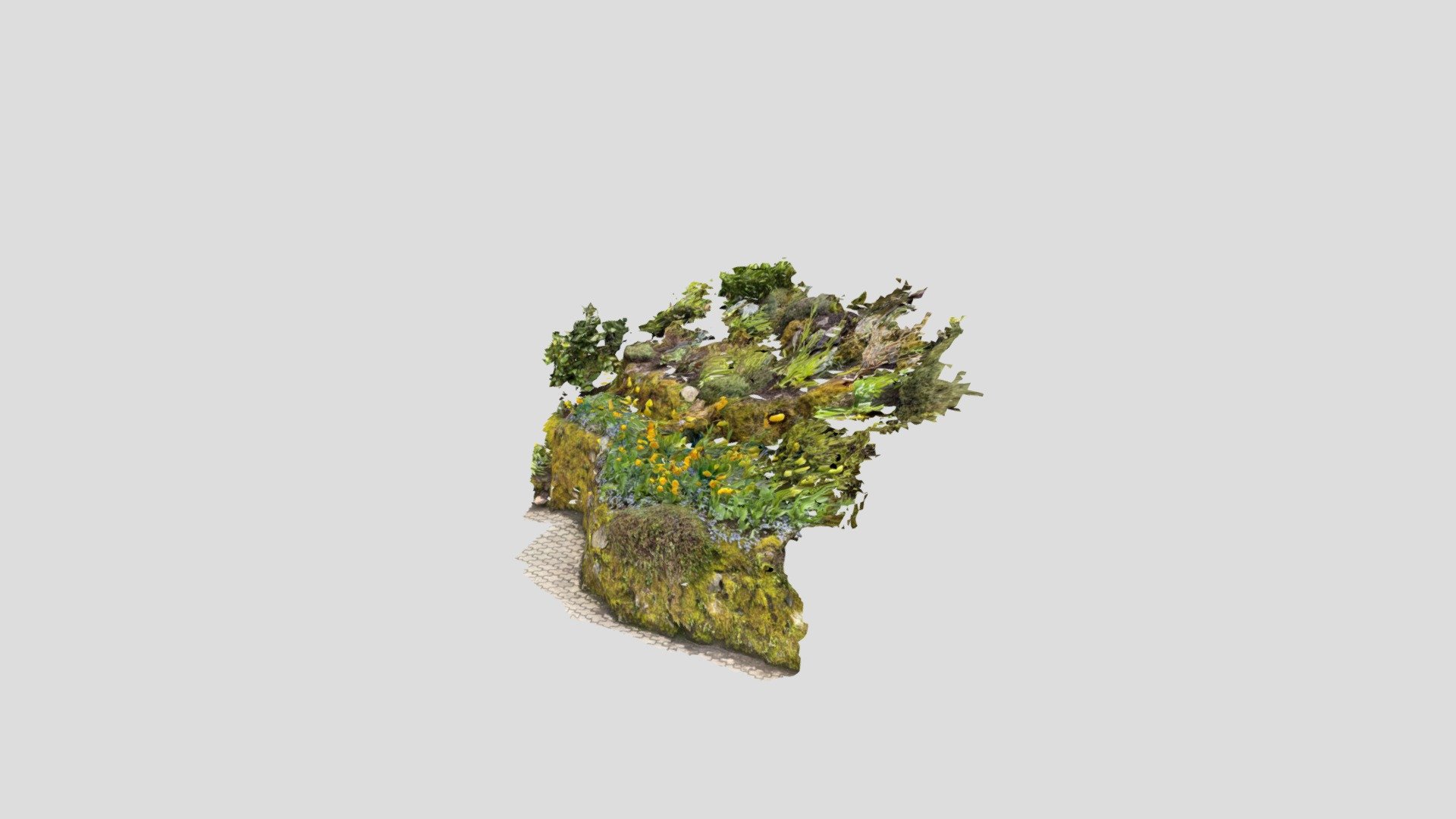 rockwall garden