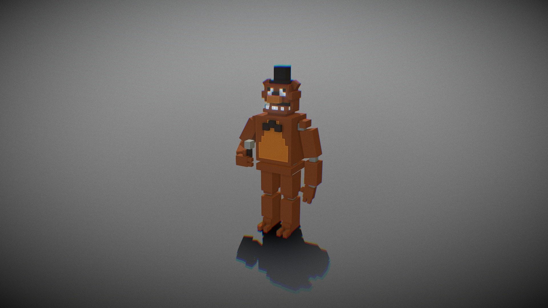 Low Poly Freddy Fazbear - Download Free 3D model by HHat (@planetary ...