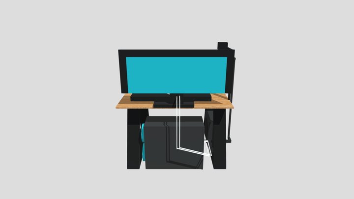 My Computer Setup3 3D Model